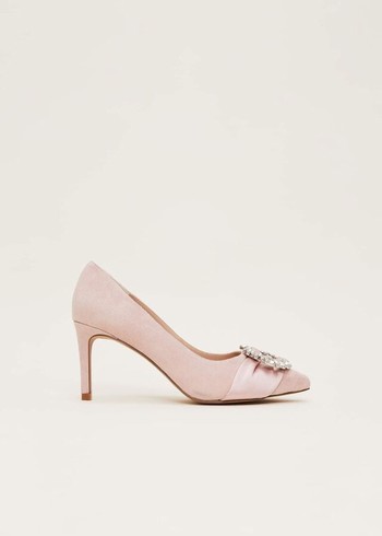 Phase Eight Embellished Court Heels Rose USA | 1857260-LR